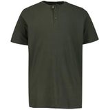JP1880 T-Shirt ronde hals groen, Effen
