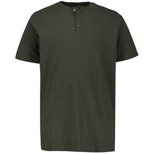 JP1880 T-Shirt ronde hals groen, Effen