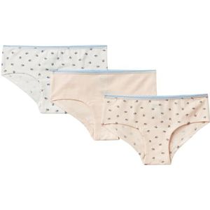 United Colors of Benetton Set 3 Coulotte 378Y0S01R ondergoed, meerkleurig 60E, 90 meisjes, meerkleurig 60E, 90