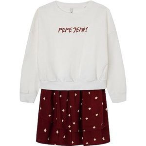 Pepe Jeans Saidi-jurk voor meisjes, Veelkleurig (Multi), 14 jaar