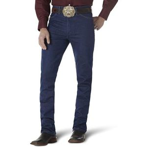 Wrangler Men's Cowboy Cut Slim Fit Jean, Prewashed Indigo, 40W x 34L