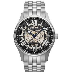 Earnshaw automatisch horloge ES-8240-22, zilver.