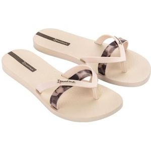Ipanema Kirei Chic Fem Teenslippers voor dames, Beige Brown, 35/36 EU