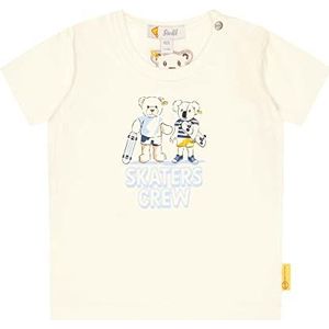 Steiff T-shirt met korte mouwen, Cloud Dancer, Regular, cloud dancer, 92 cm