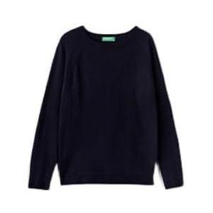 Gebreide Trui - Ronde Hals - Wol-Kasjmier Mix - Raglanmouwen