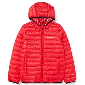 Champion Legacy Outdoor Light gevoerde jas, intensief rood, 11-12 jaar, uniseks en jongens