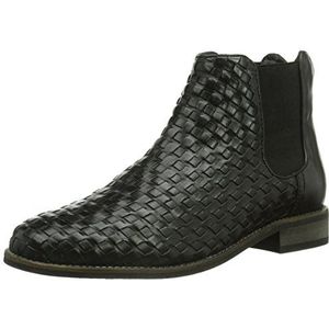 Andrea Conti 1418521002 dames Chelsea boots, Zwart Zwart Zwart 002, 37 EU