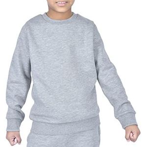 M17 Sweatshirt voor jongens, Grijs Marl, 5-6 jaar