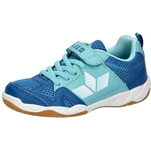 Lico Unisex Sport Vs Indoorsportschoenen voor kinderen, Petrol turquoise, 36 EU