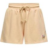 Only - Onlminna Washed Shorts - Caramel Cream - Korte Broek