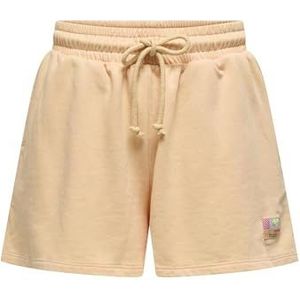Only - Onlminna Washed Shorts - Caramel Cream - Korte Broek