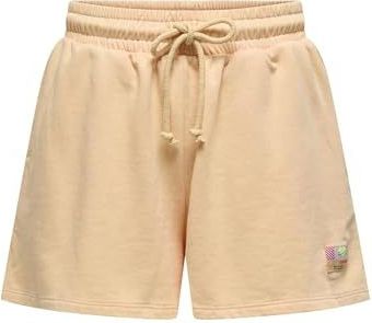 Only - Onlminna Washed Shorts - Caramel Cream - Korte Broek