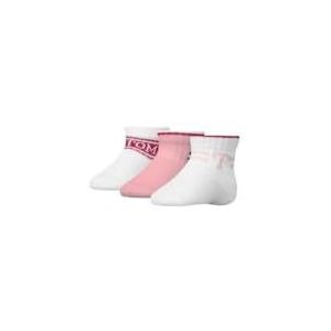 8719965009202 TH BABY SOCK 3P GIFTBOX ICONIC, roze, 19-22 EU