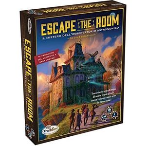 ThinkFun Escape The Room: Het geheim van het observatorium, bordspel voor volwassenen, 3-8 spelers, 10 jaar oud