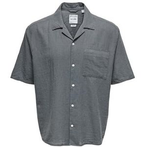 ONLY & SONS Onscaiden Life Relax Resort 1Pkt Noos voor heren, stormy weather, XS