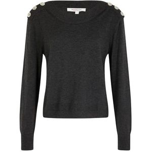 MORGAN trui, Antraciet grijs., S