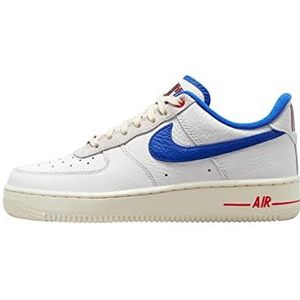 Nike Air Force 1 '07 LX, damessneakers, Summit White Hyper Royal Picante Red, 42 EU