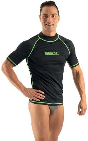 Seac T-Sun Short, Rashguard voor Zwemmen, Surfen, Duiken, UV-bescherming