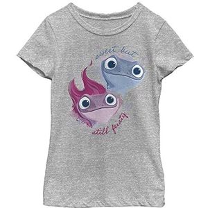Disney Meisjes Frozen 2 - Sweet Sassy T-Shirt Printed, Athletic Heather, XS