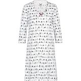 Trigema Nachthemd voor dames, wit (wit 001), XL
