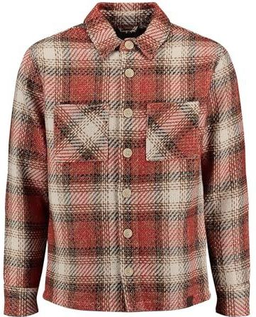 KEY LARGO MSH KLGENF 1/1 Checks Herenhemd, Cloudy Red (1308), S