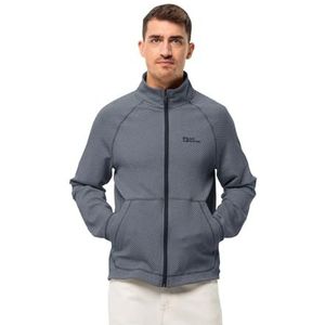 Jack Wolfskin Fernweh JKT M Fleecejack, Nachtblauw, M Heren, Nachtblauw., M