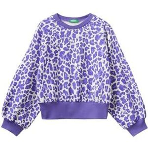 United Colors of Benetton Jumpsuit voor meisjes en meisjes, crèmewit en violet 69q, 170
