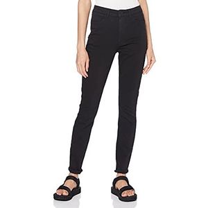 Wrangler dames Jeans High Rise Skinny, Zwart, 27W / 32L