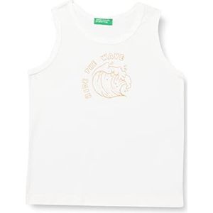 United Colors of Benetton Tanktop 3096GH00Q tanktop, wit 101, 90 kinderen, wit 101.