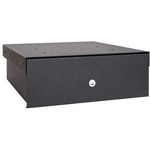 ARREGUI Box-In 22100-S1 kluis voor transport in de keukenvoet, 14,8 x 41 x 45 cm, 19 l, zwart, zwart gestructureerd