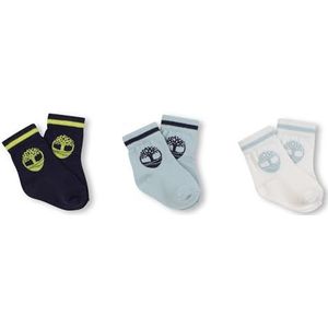 Timberland T60735 Babysokken voor jongens, Indigoblauw, 17