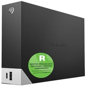 Seagate One Touch Desktop w HUB 12TBUSB 3.0 SED externe harde schijf 12 TB USB Type-A / USB Type-C 3.2 Gen 1 (3.1 Gen 1) Zwart