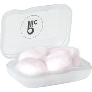 PLIC AUDIO - Oordopjes van natuurlijke was - 2 paar - Comfortabele en herbruikbare gehoorbescherming - Ideaal voor slaap, reizen en concentratie - Hypoallergeen en Adaptab