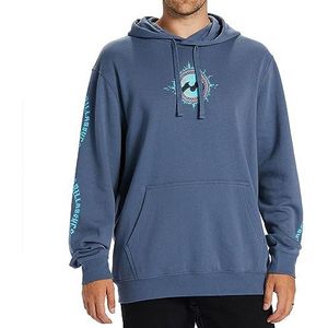 Billabong - Short Sands - Hoodie - Blauw - Katoen-polyestermix