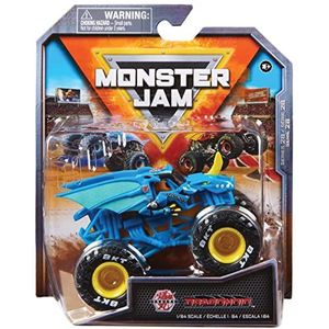 Monster Jam - True Metal - Speelgoedvoertuig - schaal 1:64 - stijlen kunnen variëren