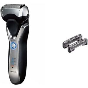 Panasonic ES-RT67 Nat/Droog Scheerapparaat, Zilver & Panasonic WES9068Y Vervanging Scheerapparaten Lemmet voor NL-8163/62/61/68