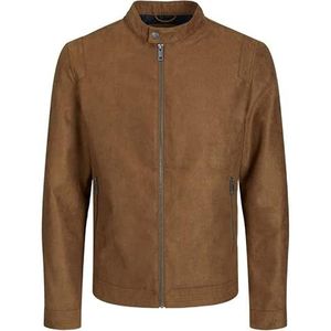 Jack & Jones Jjerocky Clean Jacket PS Herenjas, Cognac, 6XL