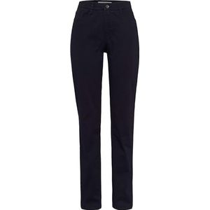 BRAX Dames Style Carola Cotton Stretch broek, blauw (perma blue), 27W / 34L