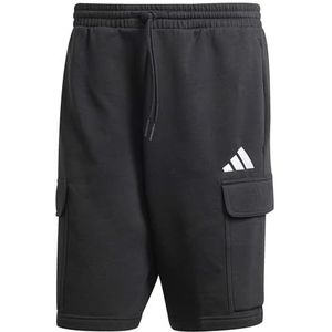 ADIDAS SPORTSWEAR - Essentials Feel Cozy - Cargo Short - Zwart - Katoen