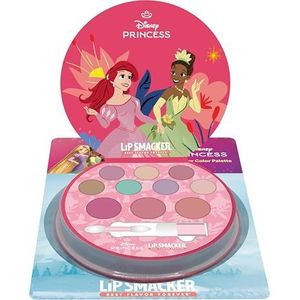 Lip Smacker - Princess Shimmer Color Palette - Make-up Set - 12-delig - Inclusief Glinsterende Crèmes en Blush