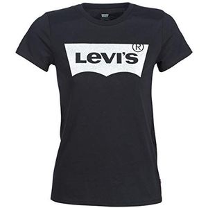 Levi's dames t-shirt The Perfect Tee, Holiday Tee Black, XXS