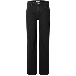 SELECTED FEMME - SLFALICE HW Wide Long - Jeans - Zwart - 5-zakkensysteem
