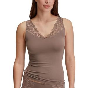 CALIDA Damestop zonder mouwen, taupe (deep taupe), 48-50