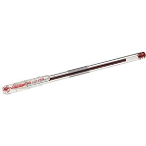 Pentel 0,7 mm Superb balpen met olieinkt op dunne schacht 1 Stuk rood