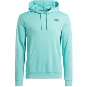 Reebok Identity SMALL Logo FT Hoodie, Ai Aqua, M