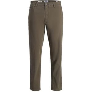 JACK & JONES - JPSTACE JJHARLOW - Chino Broek - Donkergroen