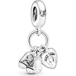 Charm Pandora 798106CZ mujer plata circonitas y esmalte