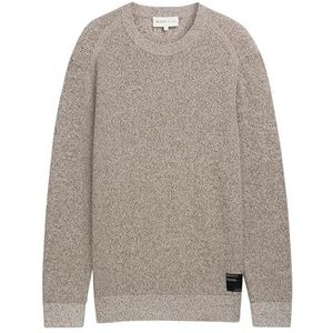 TOM TAILOR DENIM Trui  camel / offwhite