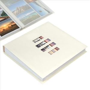 Fotoalbum, groot, 60 pagina's, voor 300 foto's van 29 x 32 cm, ivoorkleurig
