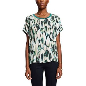 ESPRIT Collection Dames T-Shirt, 308/Emerald Groen 4, XXL